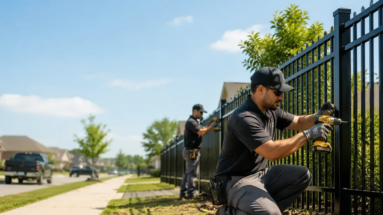 Metal Fence Installation in Warrenville, SC
